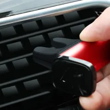 Автодержатель для телефона Baseus Steel Cannon Air Outlet Car Mount в воздуховод Красный