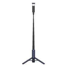 Селфи-монопод Baseus Traveler Bluetooth Tripod 2in1 с функцией штатива и пультом Bluetooth Синий