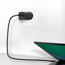 Мережевий зарядний пристрій Baseus Quick GaN2 Lite PD3.0 65W 2Type-C 3A Чорний