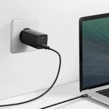 Мережевий зарядний пристрій Baseus Quick GaN2 Lite PD3.0 65W 2Type-C 3A Чорний