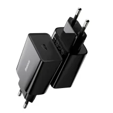 Мережевий зарядний пристрій Baseus Speed Mini Quick Charger 1C PD3.0 20W Type-C 3A Чорний