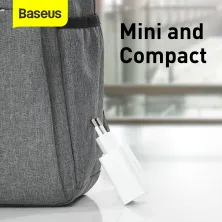 Мережевий зарядний пристрій Baseus Speed Mini Quick Charger 1C PD3.0 20W Type-C 3A Білий