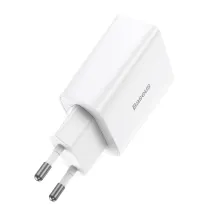 Мережевий зарядний пристрій Baseus Speed Mini Quick Charger 1C PD3.0 20W Type-C 3A Білий