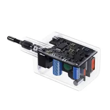 Мережевий зарядний пристрій Baseus Super Si Pro Quick Charger QC3.0+PD3.0 30W USB+Type-C 3A Чорний