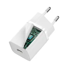 Сетевое зарядное устройство Baseus Super Si Quick Charger 1C PD3.0 30W Type-C 3A Белый
