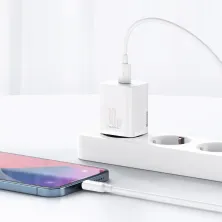 Сетевое зарядное устройство Baseus Super Si Quick Charger 1C PD3.0 30W Type-C 3A Белый