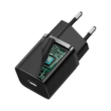 Сетевое зарядное устройство Baseus Super Si Quick Charger 1C PD3.0 30W Type-C 3A Черный