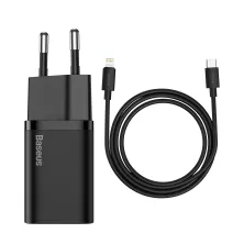 Сетевое зарядное устройство Baseus Super Si Quick Charger 1C PD3.0 30W Type-C 3A Черный