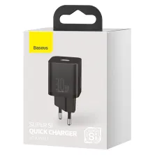 Сетевое зарядное устройство Baseus Super Si Quick Charger 1C PD3.0 30W Type-C 3A Черный