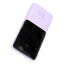 УМБ Baseus Elf Digital Display Fast Charge 10000mAh 22.5W 5A з технологією QC3.0+PD3.0 та iP 20W+Type-C 22.5W кабелем Фіолетовий