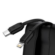 УМБ Baseus Elf Digital Display Fast Charge 10000mAh 22.5W 5A с технологией QC3.0+PD3.0 и iP 20W+Type-C 22.5W кабелем Черный