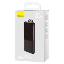 УМБ Baseus Elf Digital Display Fast Charge 10000mAh 22.5W 5A с технологией QC3.0+PD3.0 и iP 20W+Type-C 22.5W кабелем Черный