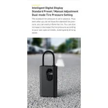 Компресор універсальний Baseus Energy Source Inflator Pump акумуляторний 7500mAh Чорний