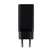 Мережевий зарядний пристрій Baseus GaN3 Pro Fast Charger QC4.0+PD3.0 65W USB+2Type-C 3A + кабель Baseus Type-C to Type-C 100W 20V/5A 1м Чорний