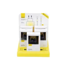 Мережевий зарядний пристрій Baseus Quick Charger Mini PD3.0 18W Type-C 3A + Кабель 18W Type-C to Lightning 1м Чорний