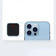 Мережевий зарядний пристрій Baseus GaN3 Fast Charger 1C PD3.0 30W Type-C 3A Чорний