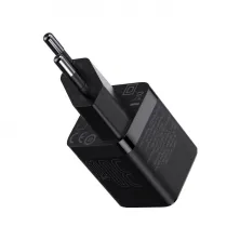 Мережевий зарядний пристрій Baseus GaN3 Fast Charger 1C PD3.0 30W Type-C 3A Чорний