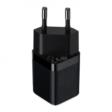 Мережевий зарядний пристрій Baseus GaN3 Fast Charger 1C PD3.0 30W Type-C 3A Чорний
