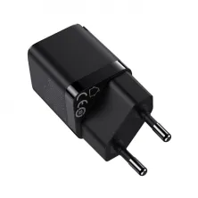 Мережевий зарядний пристрій Baseus GaN3 Fast Charger 1C PD3.0 30W Type-C 3A Чорний