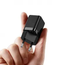 Мережевий зарядний пристрій Baseus GaN3 Fast Charger 1C PD3.0 30W Type-C 3A Чорний