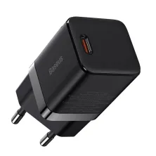 Сетевое зарядное устройство Baseus GaN3 Fast Charger 1C PD3.0 30W Type-C 3A Черный