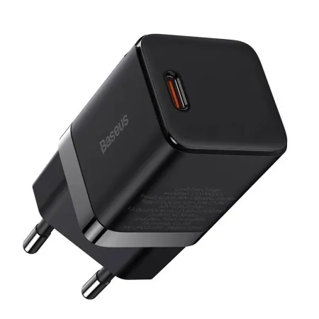 Мережевий зарядний пристрій Baseus GaN3 Fast Charger 1C PD3.0 30W Type-C 3A Чорний