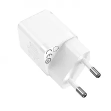 Мережевий зарядний пристрій Baseus GaN3 Fast Charger 1C PD3.0 30W Type-C 3A Білий