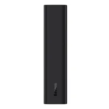 УМБ Baseus Adaman2 Digital Display 10000mAh 30W 5A з технологією QC3.0+PD3.0 2USB+Type-C + Кабель USB to Type-C Чорний