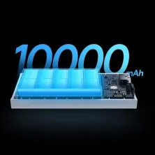 УМБ Baseus Adaman2 Digital Display 10000mAh 30W 5A з технологією QC3.0+PD3.0 2USB+Type-C + Кабель USB to Type-C Білий