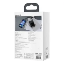 УМБ Baseus Q Pow Pro 10000mAh 20W 5A з технологією QC3.0+PD3.0 та iP кабелем 20W Чорний