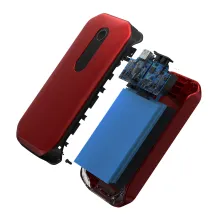 Пускозарядное устройство Бустер Baseus Car Jamp Starter Super Energy Pro 3in1 12V 12000mAh с функцией Павербанка 5V/3A и LED фонарика Красный
