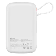 УМБ Baseus Q Pow Pro 10000mAh 22.5W 5A з технологією QC3.0+PD3.0 та Type-C кабелем 22.5W Білий