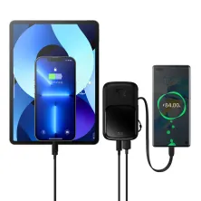 УМБ Baseus Q Pow Pro 10000mAh 22.5W 5A з технологією QC3.0+PD3.0 та Type-C кабелем 22.5W Чорний