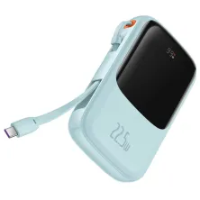 УМБ Baseus Q Pow Pro 10000mAh 22.5W 5A з технологією QC3.0+PD3.0 та Type-C кабелем 22.5W Блакитний