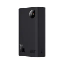 УМБ Baseus Adaman2 Digital Display 20000mAh 30W 5A с технологией QC3.0+PD3.0 VOOC 2USB+Type-C + Кабель USB to Type-C Черный