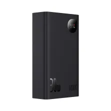 УМБ Baseus Adaman2 Digital Display 20000mAh 30W 5A с технологией QC3.0+PD3.0 VOOC 2USB+Type-C + Кабель USB to Type-C Черный