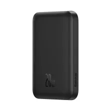 УМБ Baseus Magnetic Wireless 2in1 6000mAh 20W 2.4A QC3.0+PD3.0 с Беспроводной зарядкой Qi 15W Черный