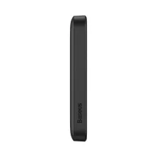 УМБ Baseus Magnetic Wireless 2in1 6000mAh 20W 2.4A QC3.0+PD3.0 с Беспроводной зарядкой Qi 15W Черный