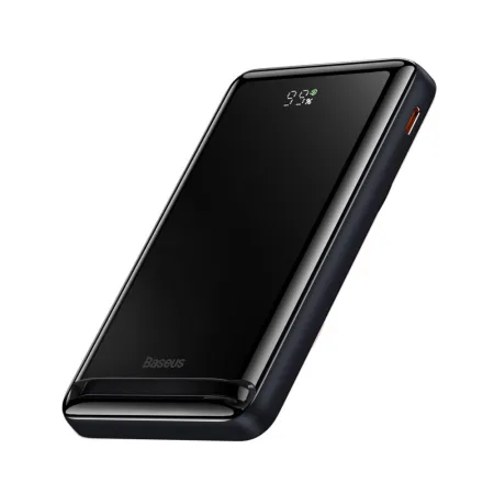 УМБ Baseus Magnetic Bracket 3in1 10000mAh 20W 3A QC3.0+PD3.0 с Беспроводной зарядкой Qi 15W Синий
