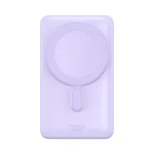 УМБ Baseus Magnetic Bracket 3in1 10000mAh 20W 3A QC3.0+PD3.0 с Беспроводной зарядкой Qi 15W Фиолетовый