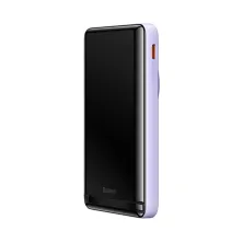 УМБ Baseus Magnetic Bracket 3in1 10000mAh 20W 3A QC3.0+PD3.0 с Беспроводной зарядкой Qi 15W Фиолетовый