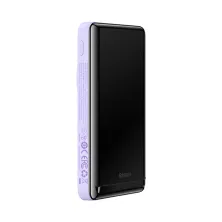 УМБ Baseus Magnetic Bracket 3in1 10000mAh 20W 3A QC3.0+PD3.0 с Беспроводной зарядкой Qi 15W Фиолетовый