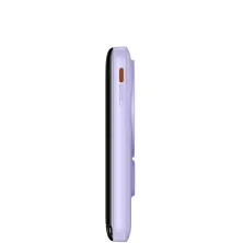 УМБ Baseus Magnetic Bracket 3in1 10000mAh 20W 3A QC3.0+PD3.0 с Беспроводной зарядкой Qi 15W Фиолетовый