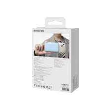 УМБ Baseus Magnetic Wireless 2in1 6000mAh 20W 2.4A QC3.0+PD3.0 з Бездротовою зарядкою Qi 15W Блакитний