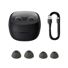 Бездротові Bluetooth навушники Baseus Bowie WM02 True Wireless TWS Earphones Чорний