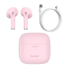 Бездротові Bluetooth навушники Baseus Bowie E8 True Wireless TWS Earphones Рожевий