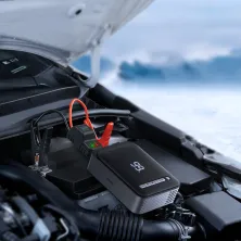Пускозарядний пристрій Бустер Baseus Super Energy 2in1 12V 8000mAh 1000A з функцією Павербанка 5V/3A і Компресора Чорний