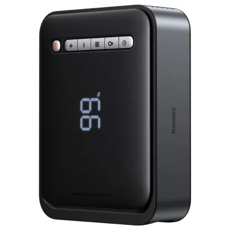 Пускозарядний пристрій Бустер Baseus Super Energy 2in1 12V 8000mAh 1000A з функцією Павербанка 5V/3A і Компресора Чорний