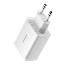 Мережевий зарядний пристрій Baseus Compact Charger 3USB 3.4A 17W Білий