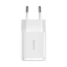 Сетевое зарядное устройство Baseus Compact Charger 2USB 2.1A 10.5W Белый
